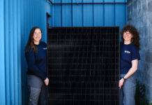 Hakai Energy Solutions black solar panels